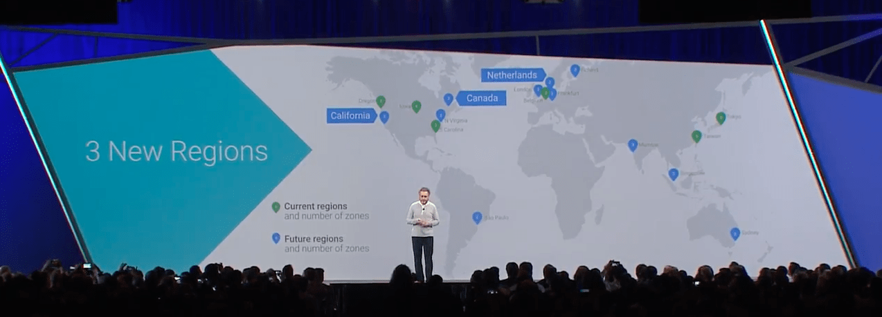 Google Cloud Platform - Canada region Montreal