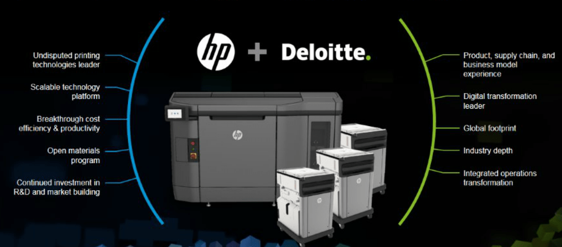 HP and Deloitte manufacturing alliance